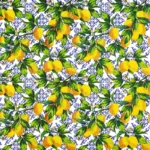 Vorschaubild Citrus Branches on Tiles