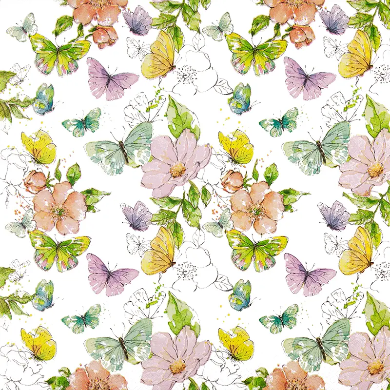 Colourful Butterflies pure