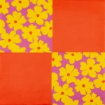 thumbnail Floral Pop Art yellow