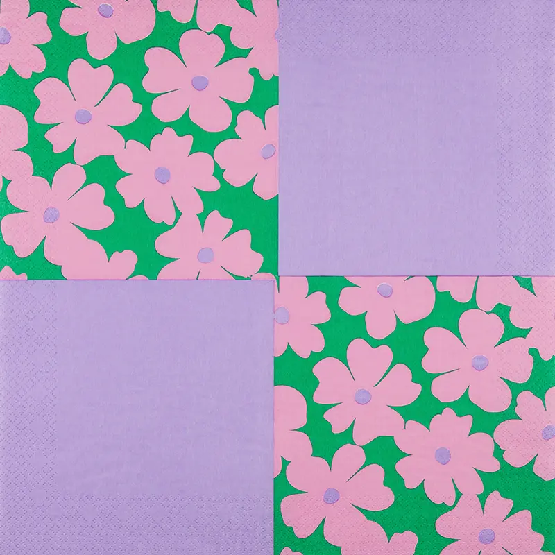 Floral Pop Art pink