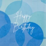 Vorschaubild Birthday blue
