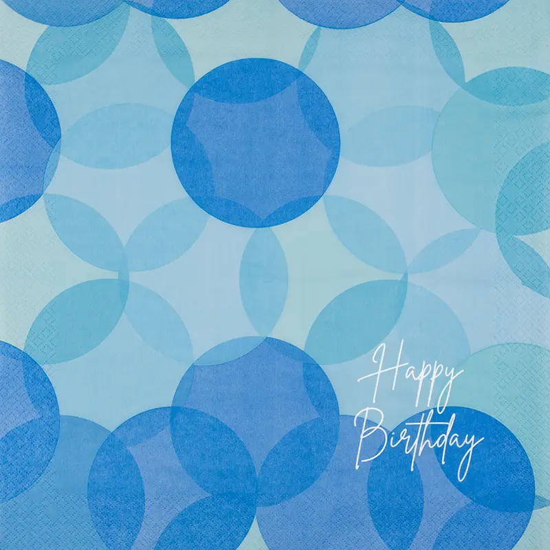 Birthday blue