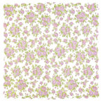 thumbnail Punched Little Roses, gestanzte Serviette mit Wellenrand