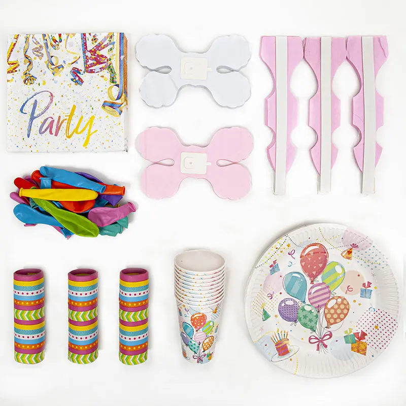 DEKOSET PARTY ROSA für 10 Personen