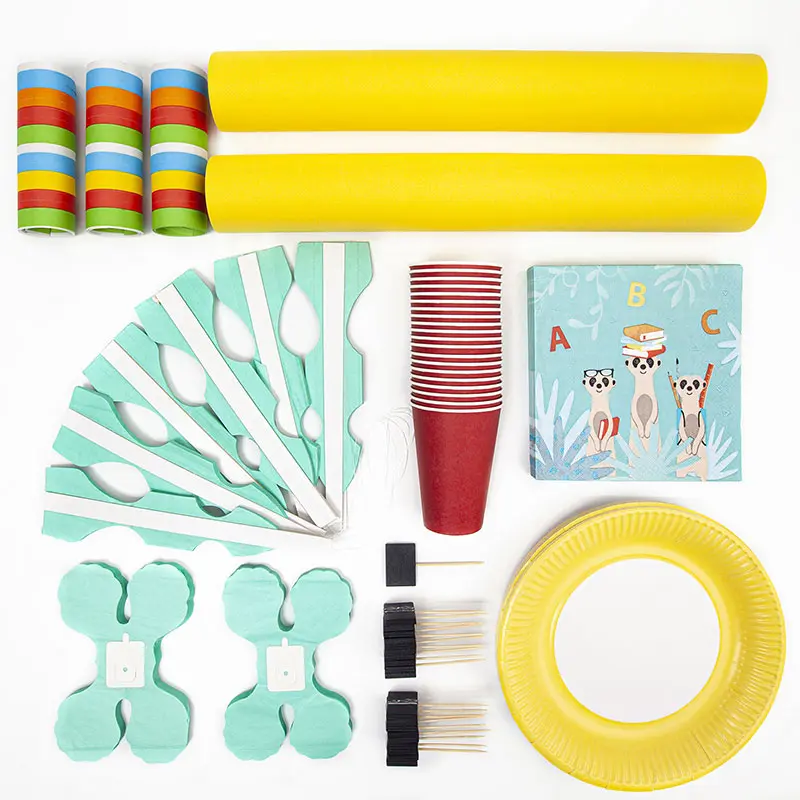 DEKOSET SCHULANFANG für 20 Personen