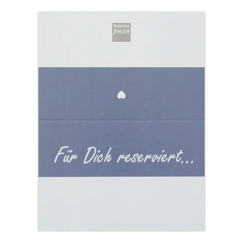 Platzkarte “Uni bleu”