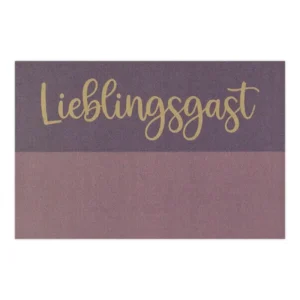 Platzkarte "Lieblingsgast"