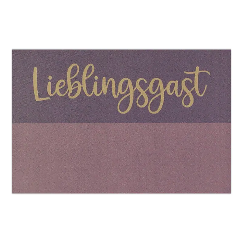 Platzkarte „Lieblingsgast“
