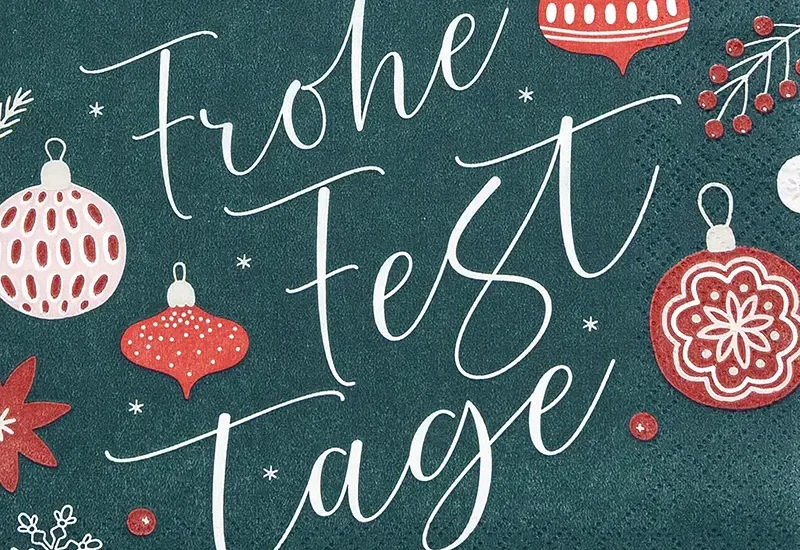 Frohe Festtage foobar