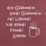 Vorschaubild ein Glühwein rot