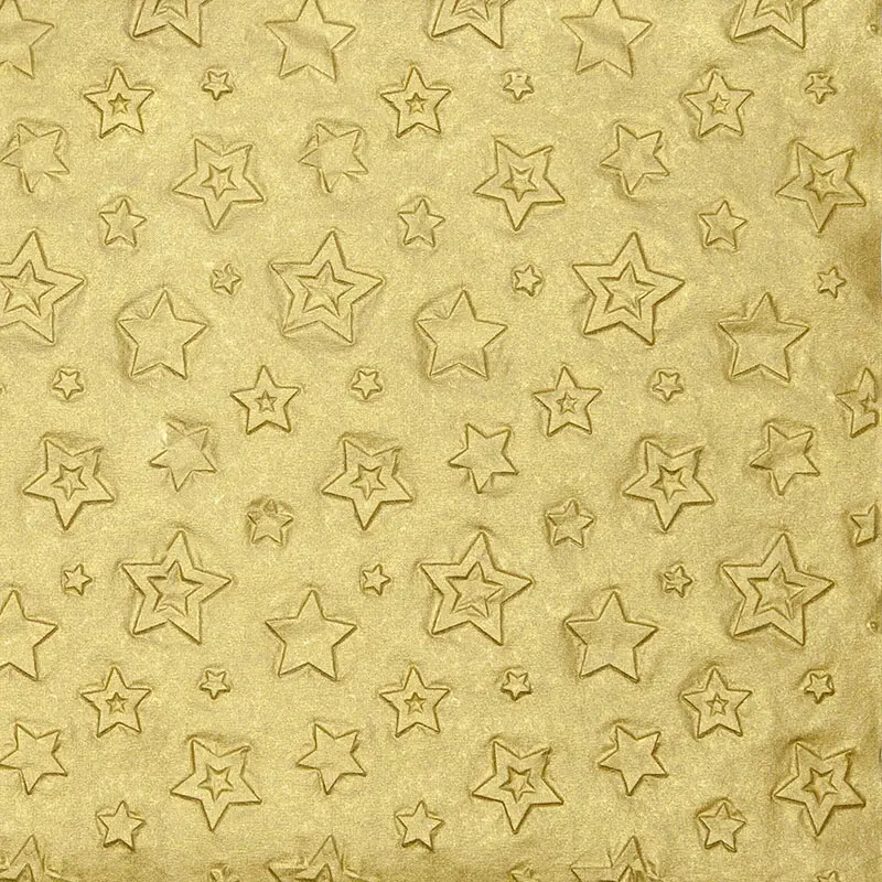 Embossed Stars gold