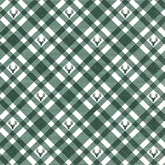 Plaid with Deers