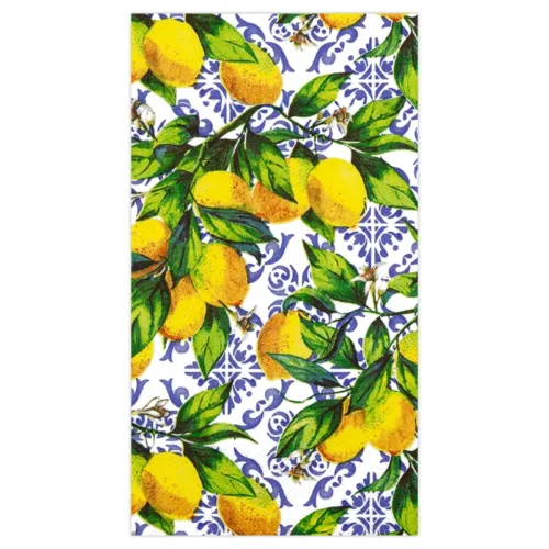 Citrus Branches on Tiles