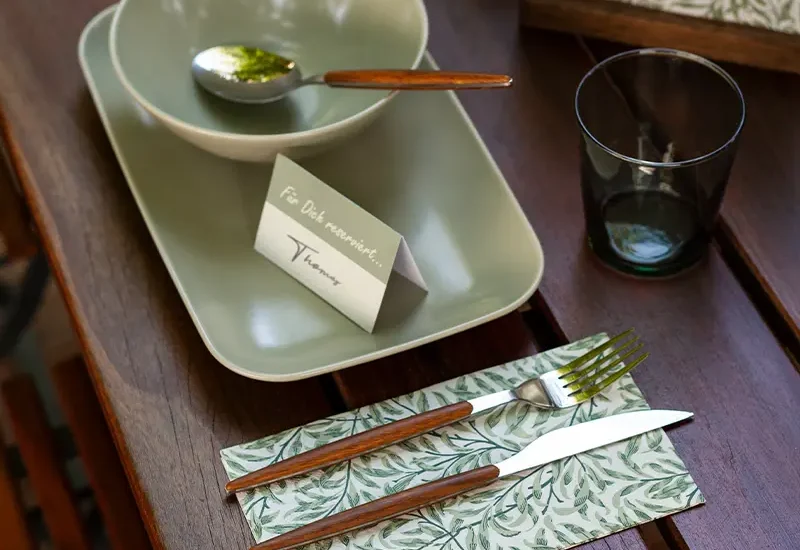 Example for Gourmet napkins